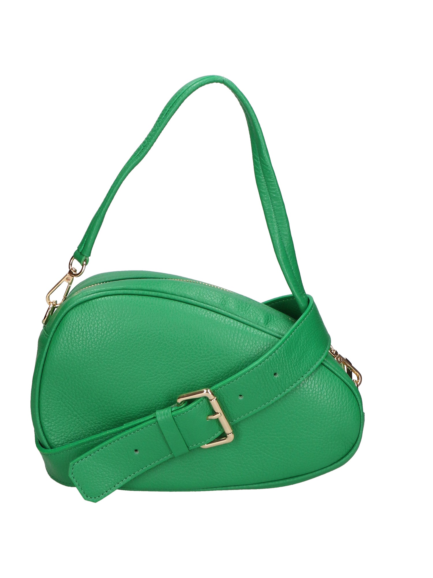 Gabriella Borsa a spalla da donna Vera pelle 05959-D47 VERDE MELA Gave Lux