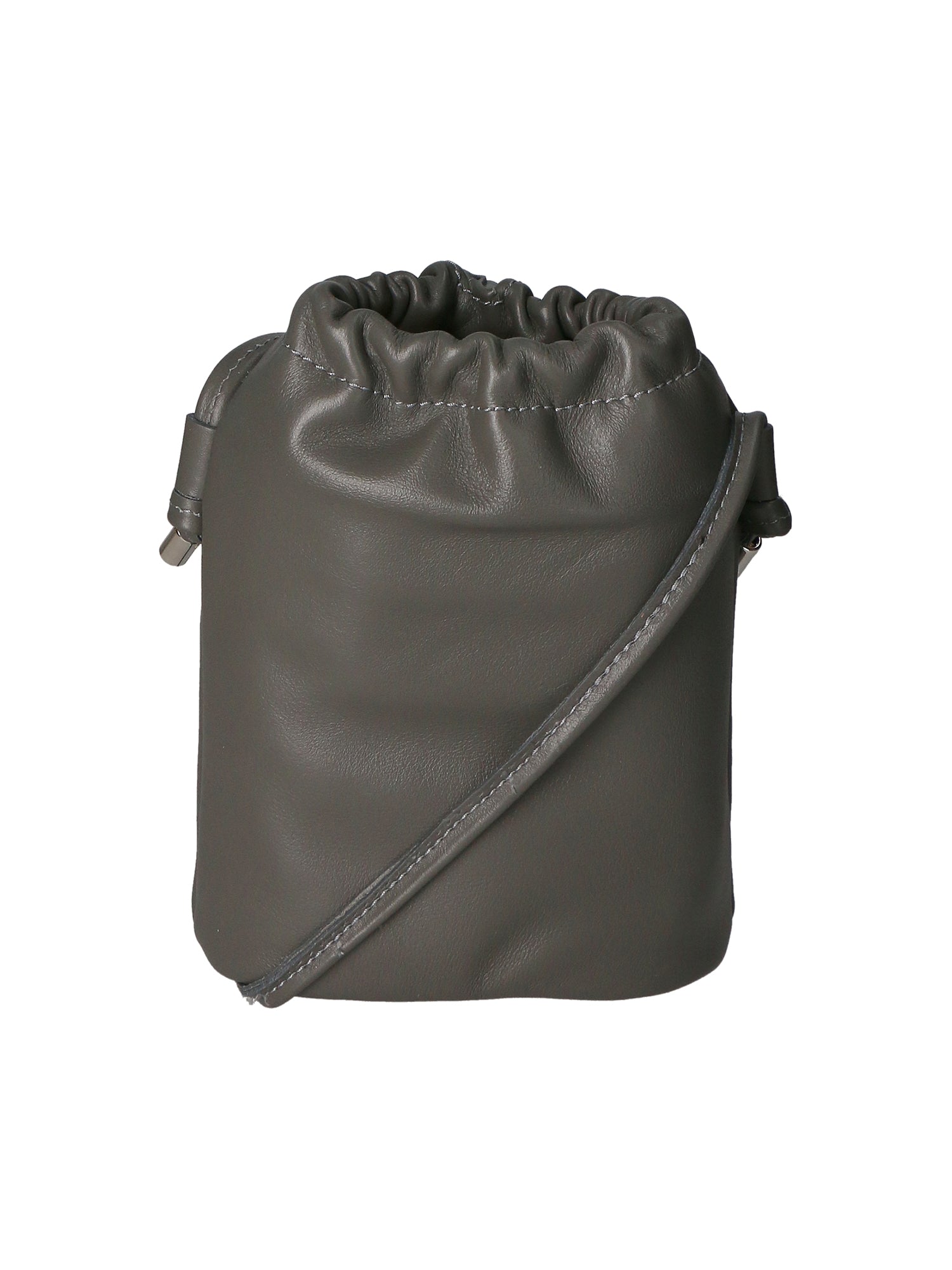 Amira Borsa a secchiello da donna Vera pelle 05258-GRIGIO S86 Gave Lux