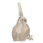 Ereba Borsa a mano da donna Made in Italy 100% pelle 3305-S86 GRIGIO Gave Lux