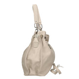 Ereba Borsa a mano da donna Made in Italy 100% pelle 3305-S86 GRIGIO Gave Lux