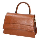 Ariel Borsa a mano da donna Vera pelle 05458-LU17 CUOIO COGNAC Gave Lux