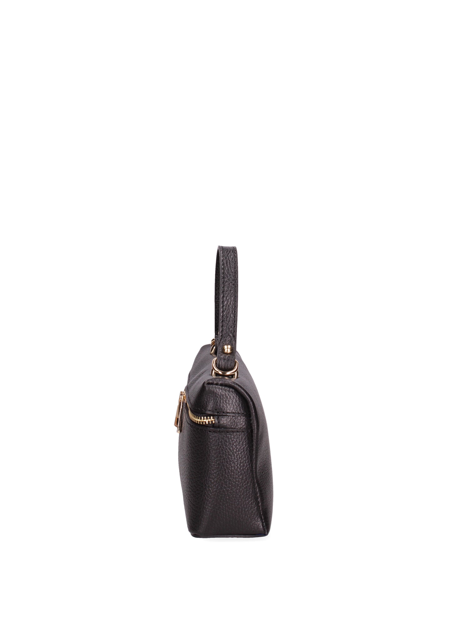 Borsa a mano da donna Vera pelle 07160-D28 NERO Roberta Rossi