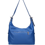 Fiorenza Lux Borsa a spalla da donna Vera pelle 07140-D22 BLUETTE Viola Castellani