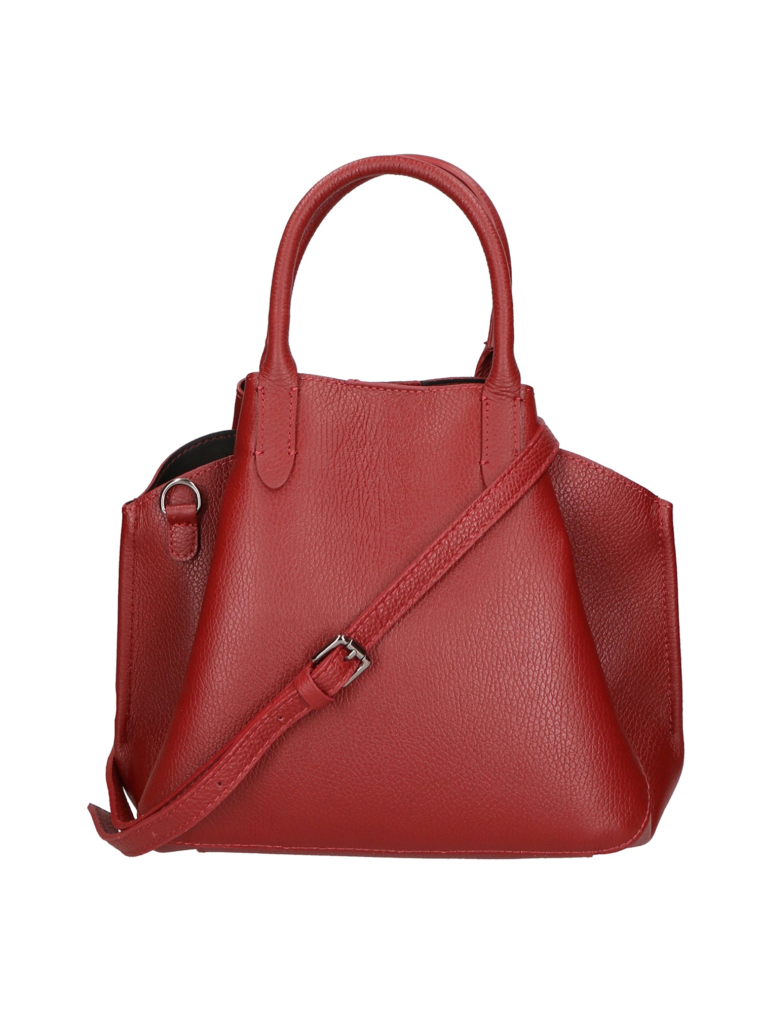 Vincenza Borsa a mano da donna Vera pelle 06898-D10 RUBINO Gave Lux