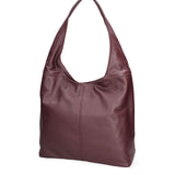 Aria Borsa a mano da donna 100% pelle 07029-D54 BORDO SCURO Gave Lux
