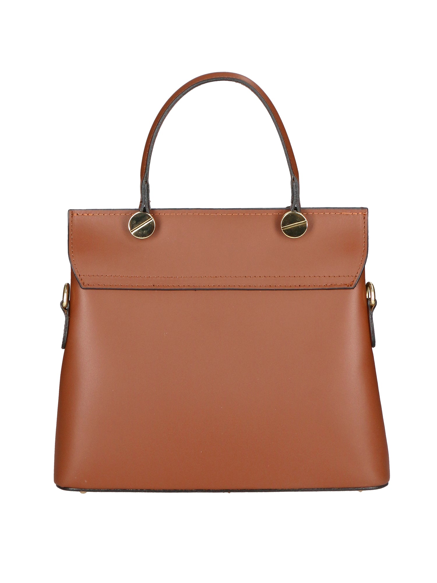 Borsa a mano da donna 100% vera pelle 7708-L131 MARRONE Gave Lux