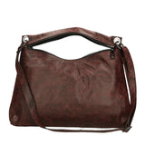Ondina Borsa a spalla da donna Vera pelle 6569-BORDO BORDEUX Gave Lux