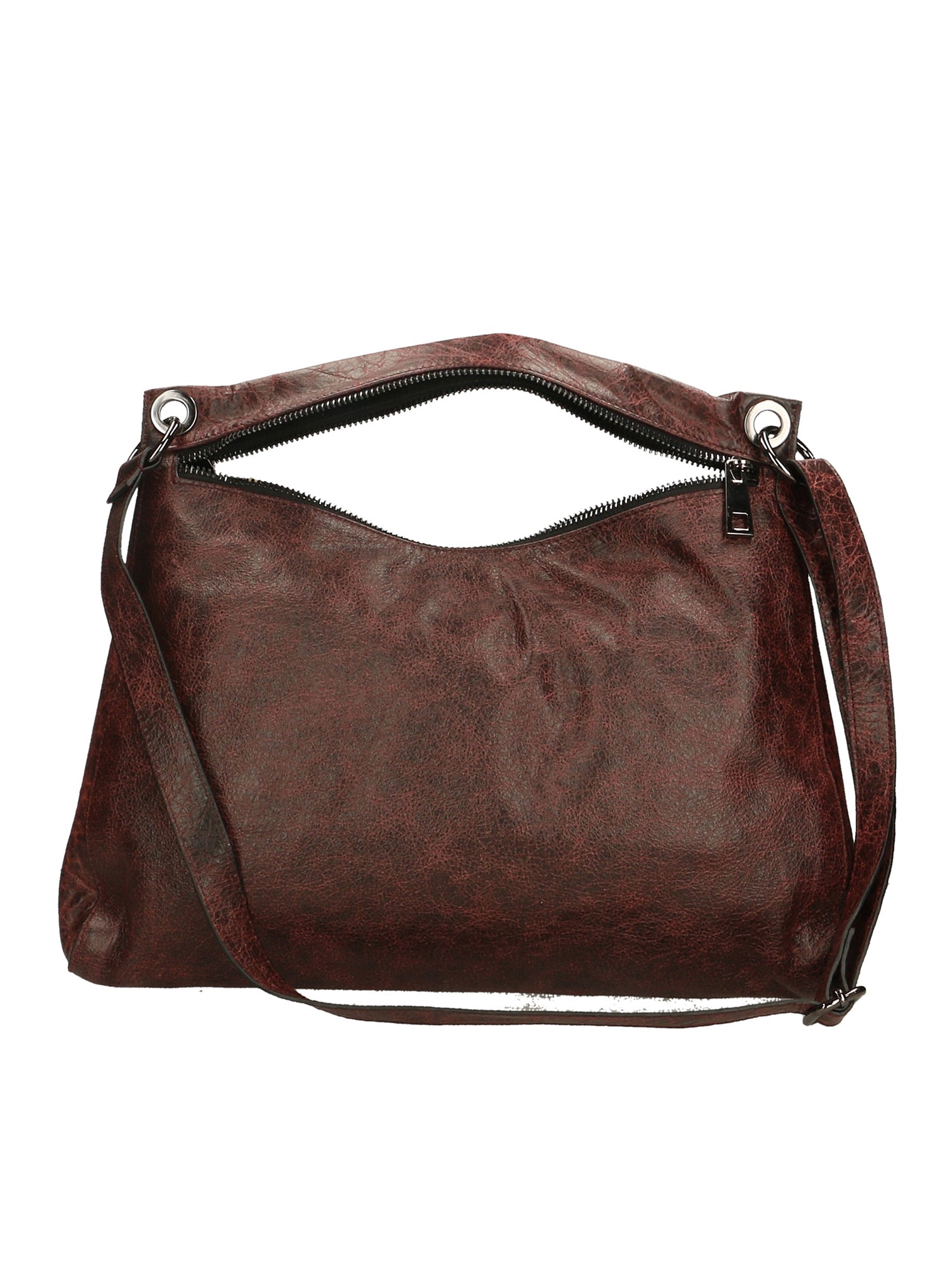 Ondina Borsa a spalla da donna Vera pelle 6569-BORDO BORDEUX Gave Lux