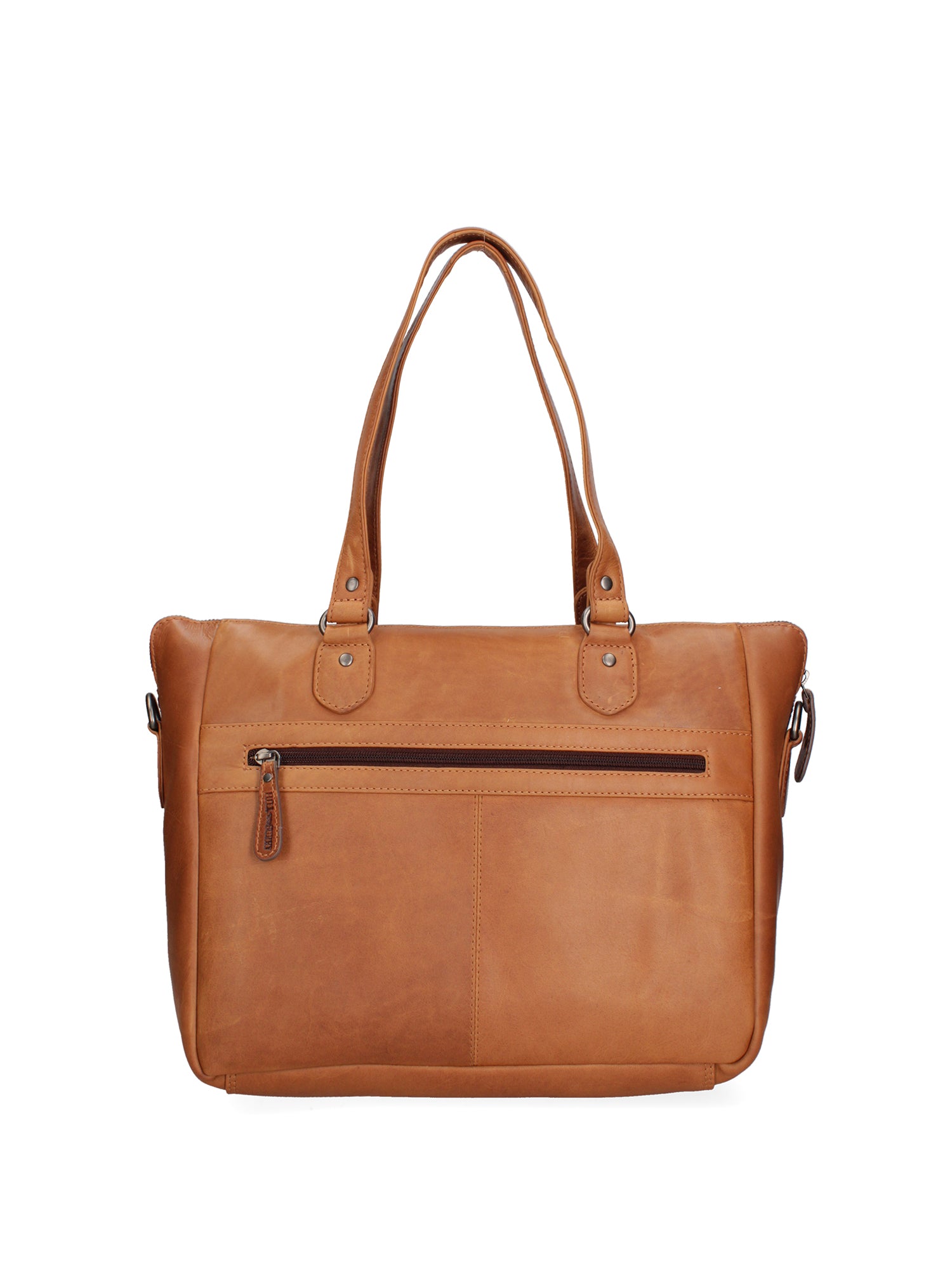 Borsa a spalla uomo in vera pelle Casual HILB-3340-CUOIO Hill Burry