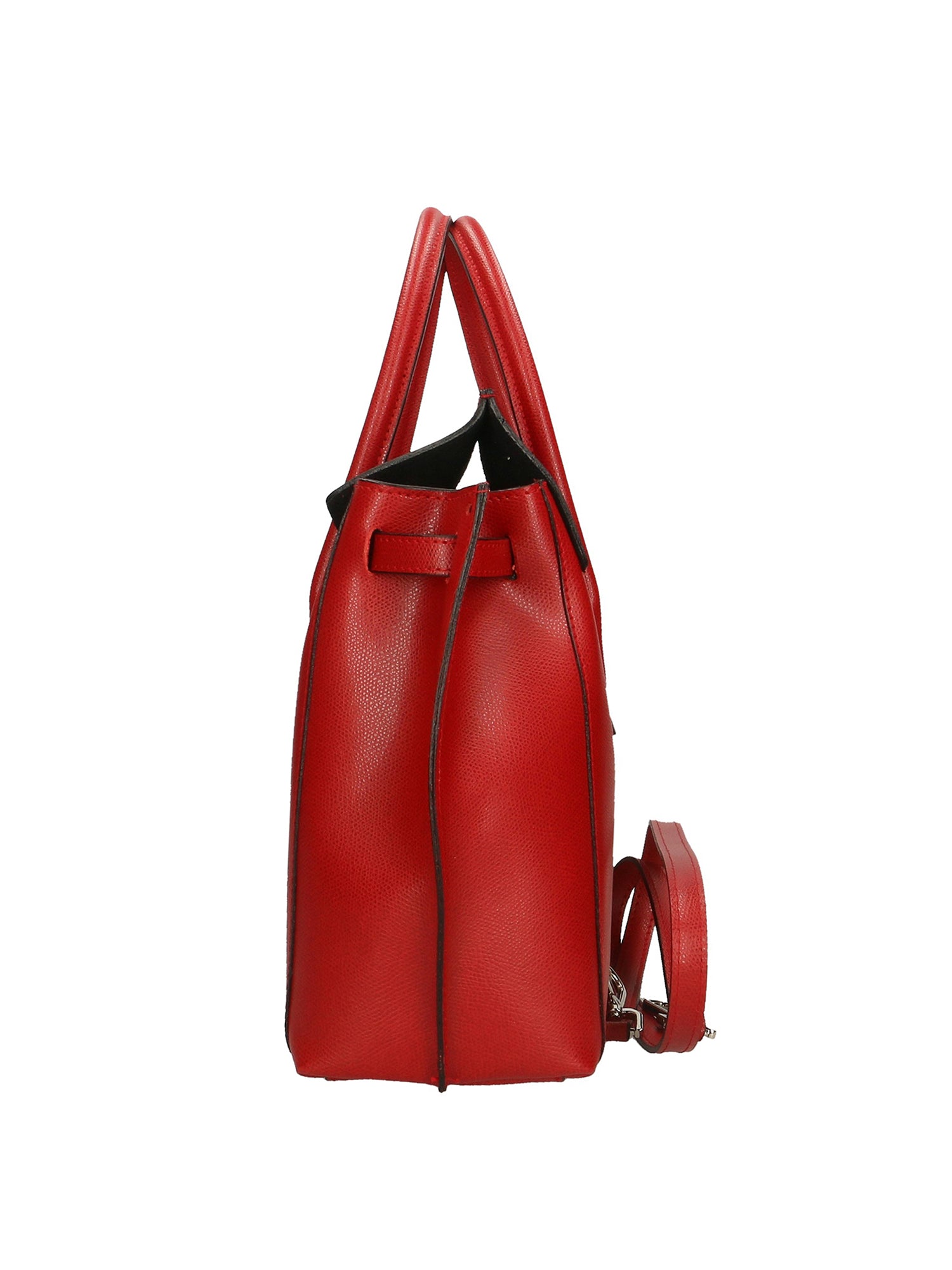 Dayana Borsa a mano da donna Vera pelle 7705-P 613 ROSSO SCURO DARK RED Gave Lux
