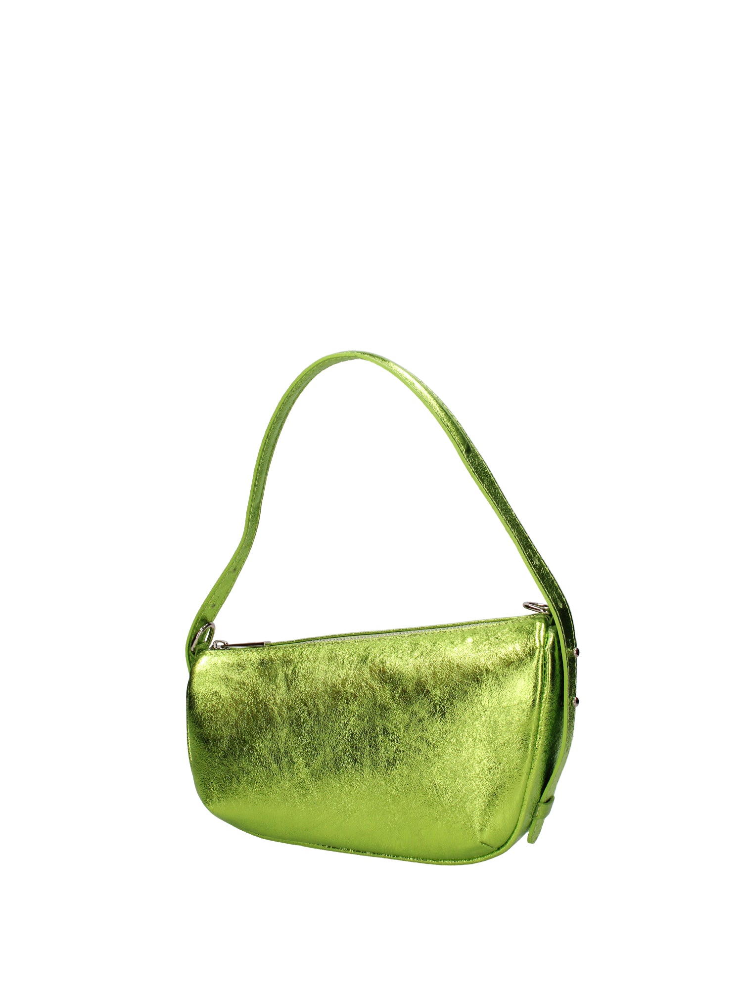 Borsa a spalla da donna Vera pelle e metallo 07228-L017 VERDE CHIARO Roberta Rossi