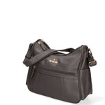 Borsa a tracolla da donna Ecopelle BC1383-GREY B Cavalli