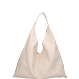 Borsa a mano da donna 100% vera pelle 07209-D37 LATTE Roberta Rossi