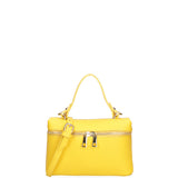 Borsa a mano da donna Vera pelle 07160-D504 YELLOW Roberta Rossi