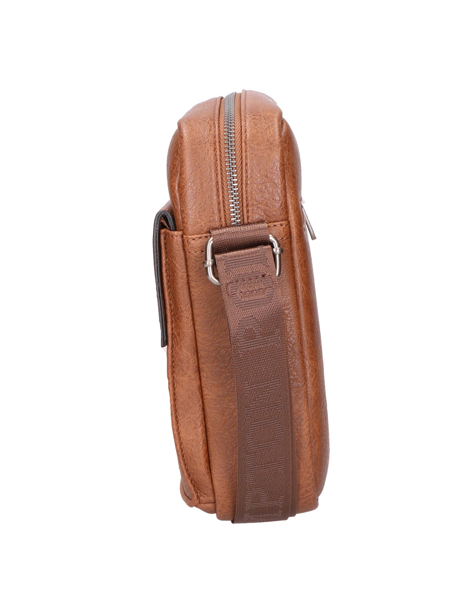 Borsa a tracolla uomo 100% PU Leather PCL3007-BROWN Northampton Polo Club