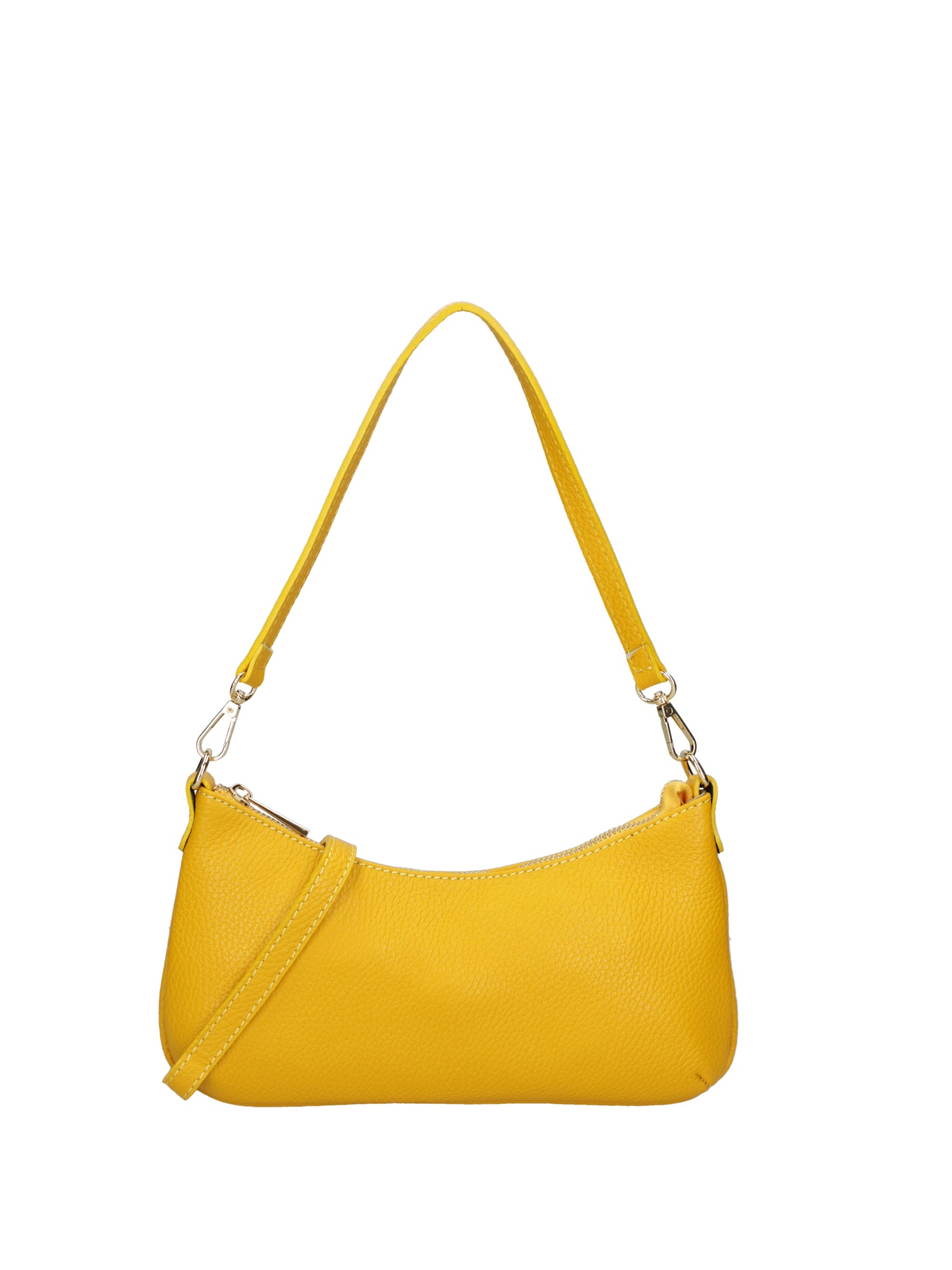 Oriane Borsa a spalla da donna Vera Pelle 07400-D04 GIALLO Gave Lux