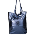 Íris Borsa a mano da donna Vera Pelle 07565-L039 BLU Gave Lux