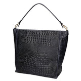 Valtera Borsa a spalla da donna Vera pelle 06500-013 BLU NAVY Gave Lux