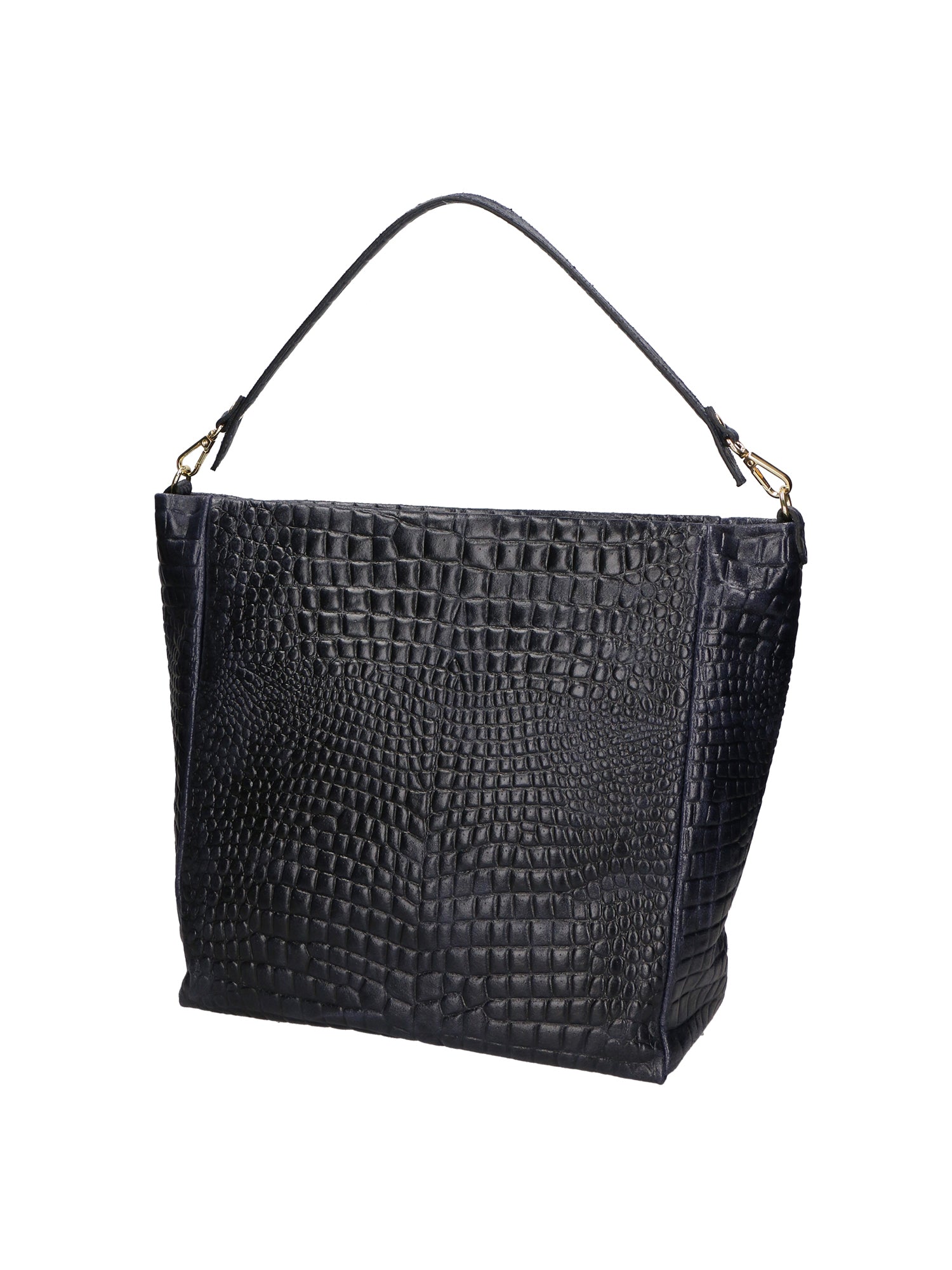 Valtera Borsa a spalla da donna Vera pelle 06500-013 BLU NAVY Gave Lux
