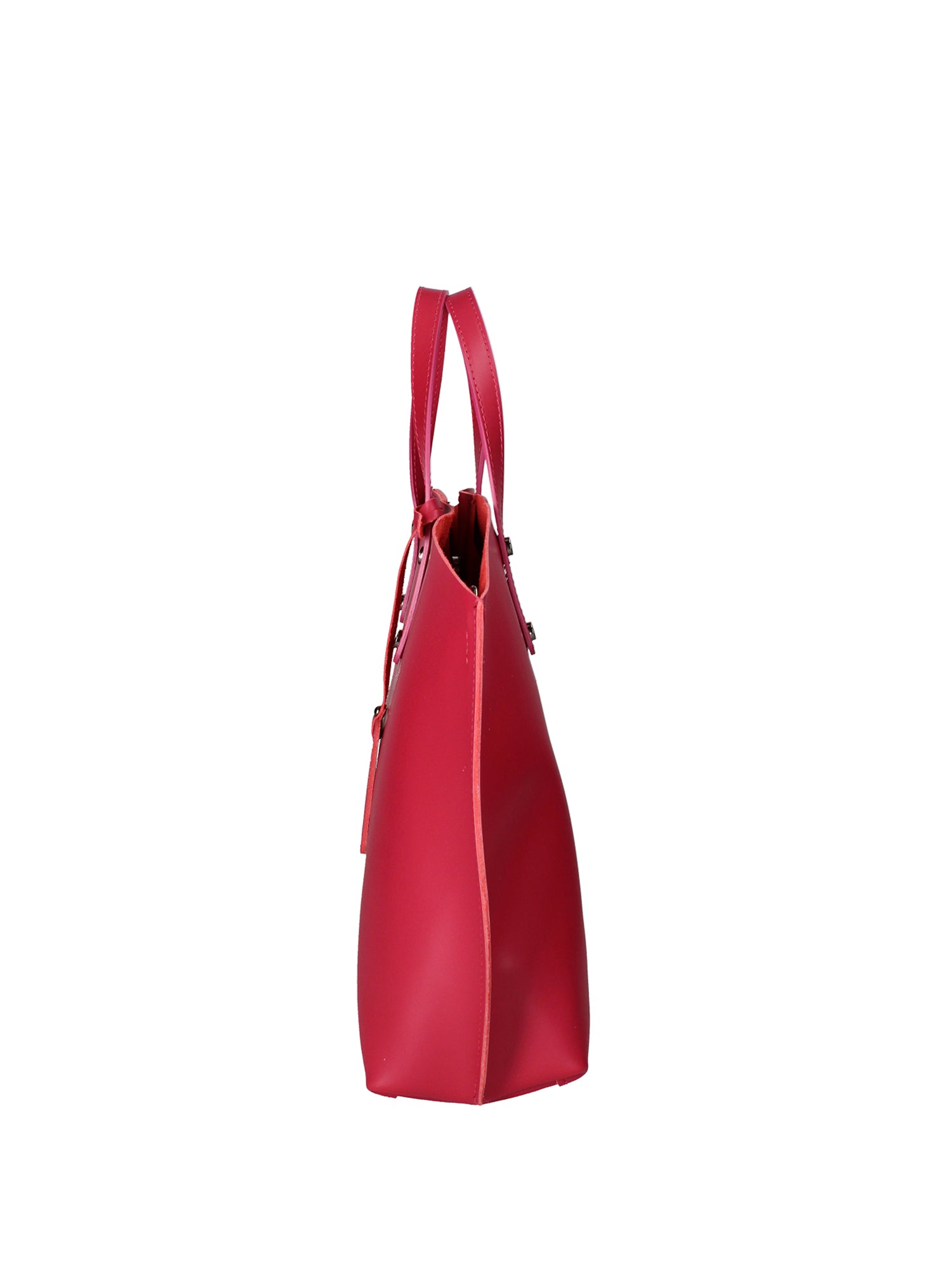 Lumena Borsa a mano da donna Vera pelle 2094-L117 FUXIA SCURO Gave Lux