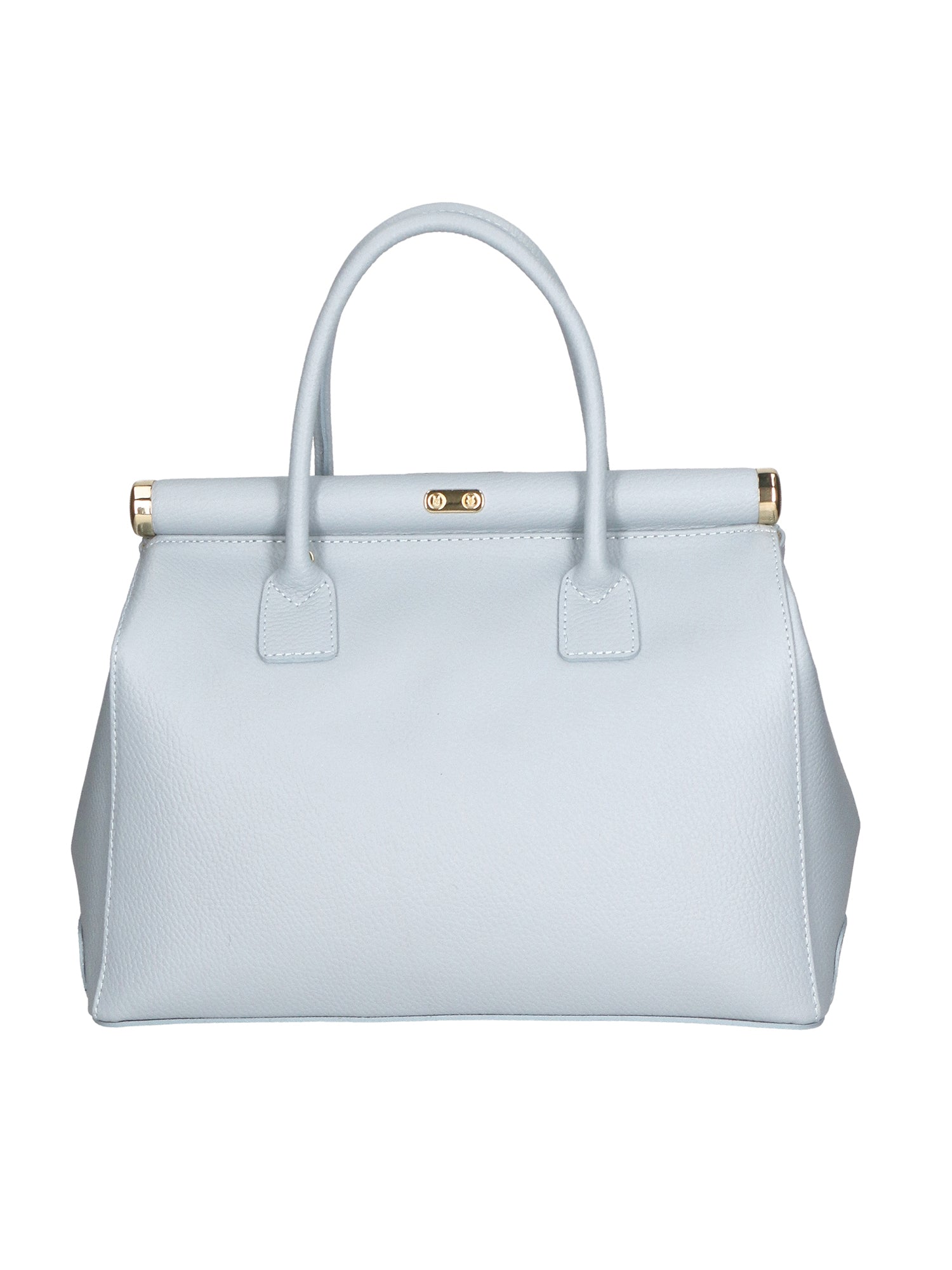 Aleria Borsa a mano da donna Vera pelle 8005-D92 CELESTE Gave Lux