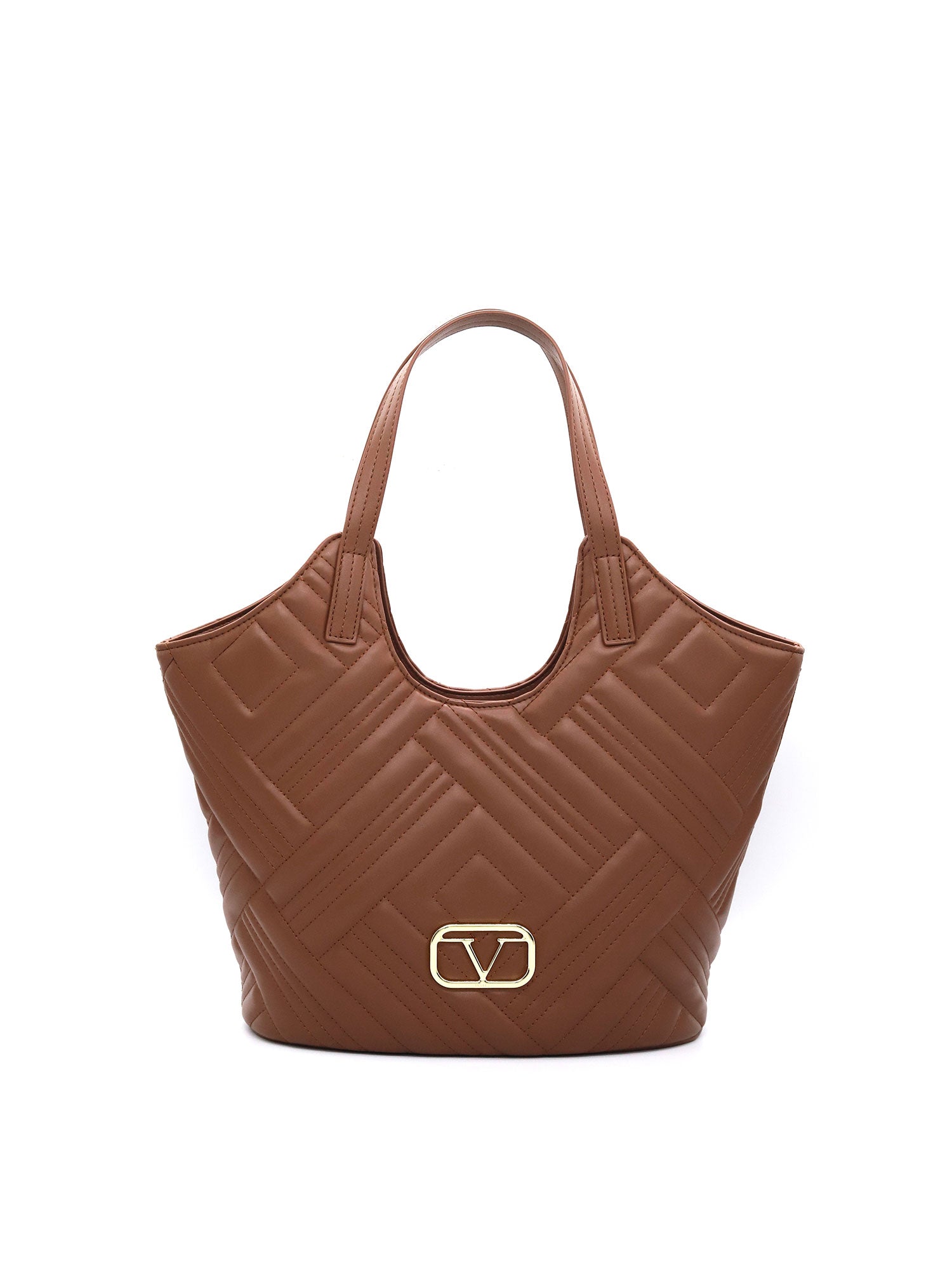 Biarriz Borsa Shopper da donna Ecopelle VT-220-MARRONE 19V69 Italia