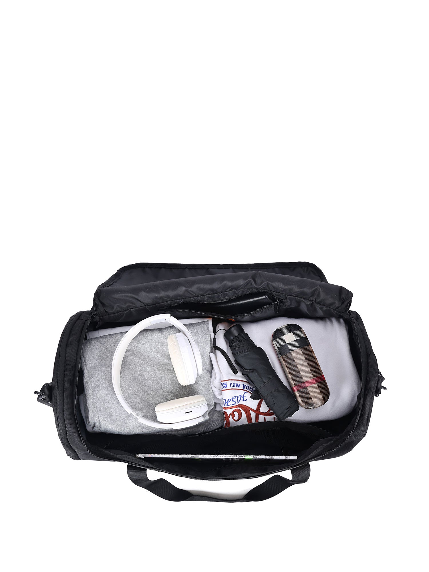 XW3024-5-BLACK Borsa da viaggio unisex Solarian Elite Aoking