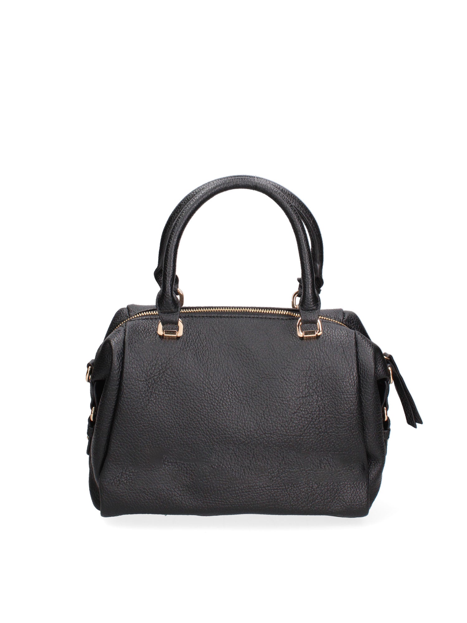 Borsa a mano da donna Ecopelle e Zip 631-1-BLACK Diana&co