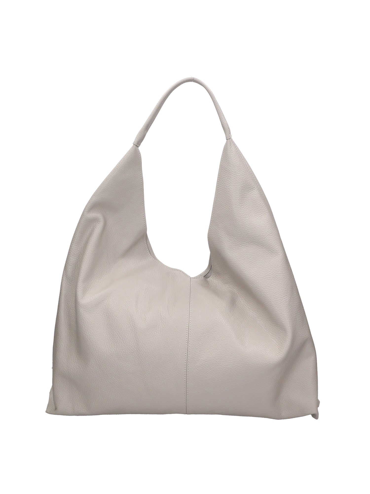 Ginger Borsa a spalla da donna Vera pelle 05788-D86 GRIGIO PERLA Gave Lux
