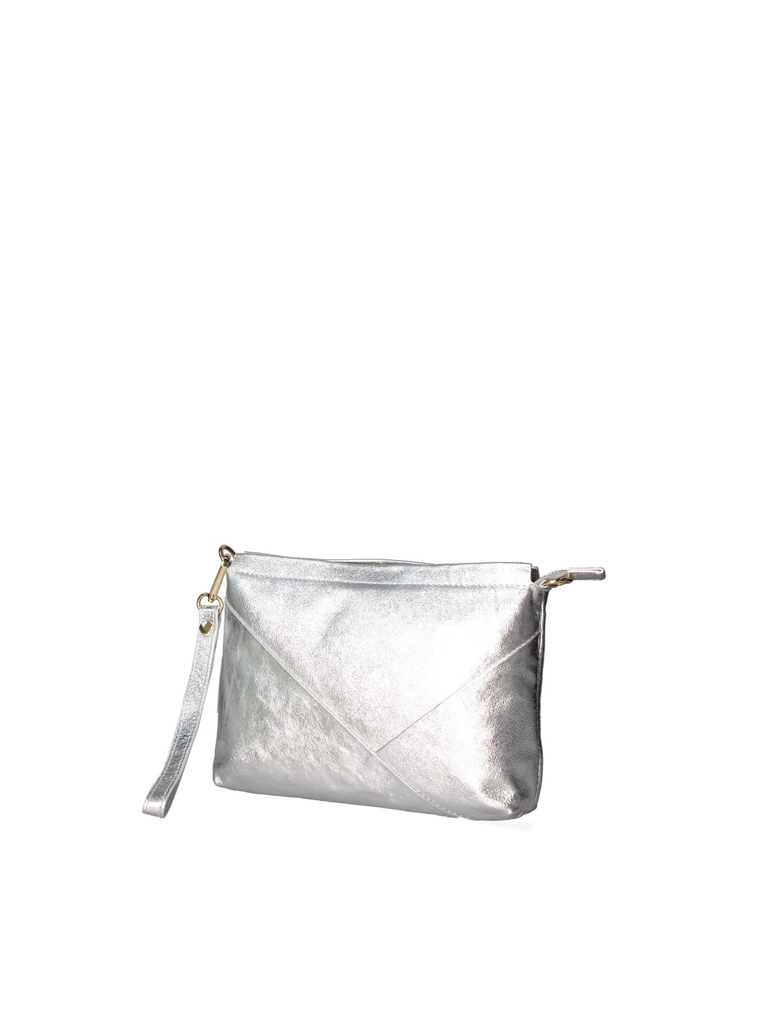 Astra Pochette da donna Vera pelle 07569-L001 ARGENTO Gave Lux