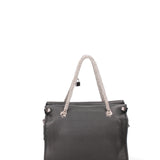 Borsa a spalla da donna Vera pelle JR-W-101-BLACK-SILVER John Richmond