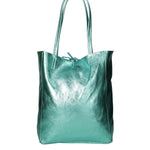 Íris Borsa a mano da donna Vera Pelle 07565-L037 TURCHESE Gave Lux