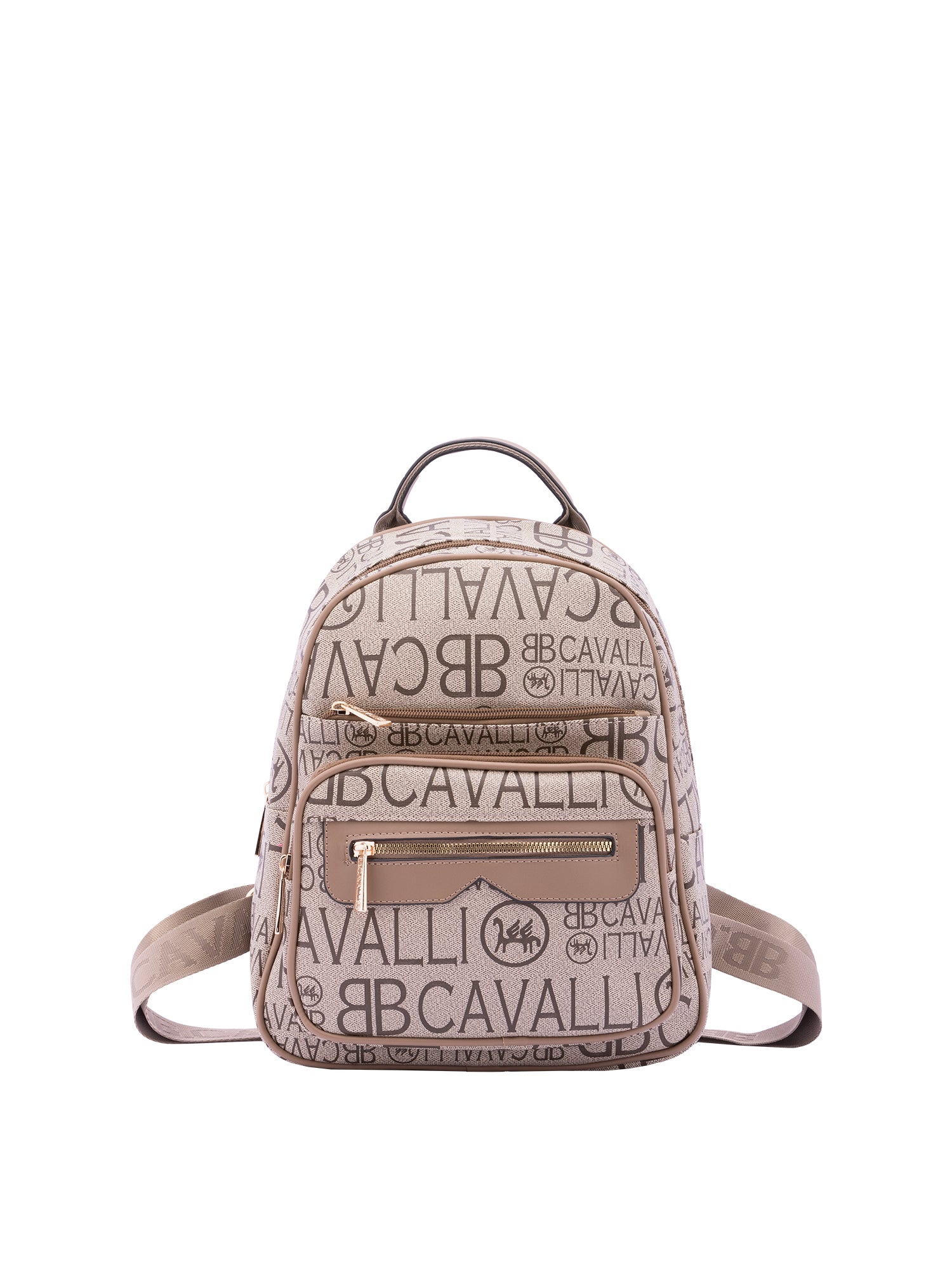 Zaino da donna in ecopelle Casual BC1372-KHAKI B Cavalli