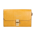 Hope Borsa a mano da donna Made in Italy Vera pelle 734-LU36 SENAPE Viola Castellani