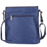 Borsa a tracolla uomo Pelle vegana PU PCL3161-BLU Northampton Polo Club