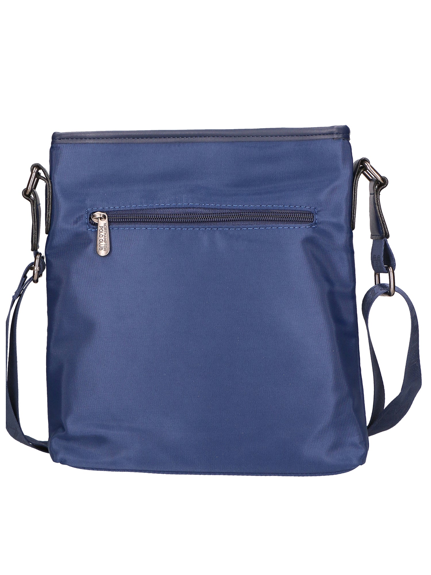 Borsa a tracolla uomo Pelle vegana PU PCL3161-BLU Northampton Polo Club