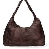 Asteria Borsa a spalla da donna Vera pelle 7799-TMORO Gave Lux