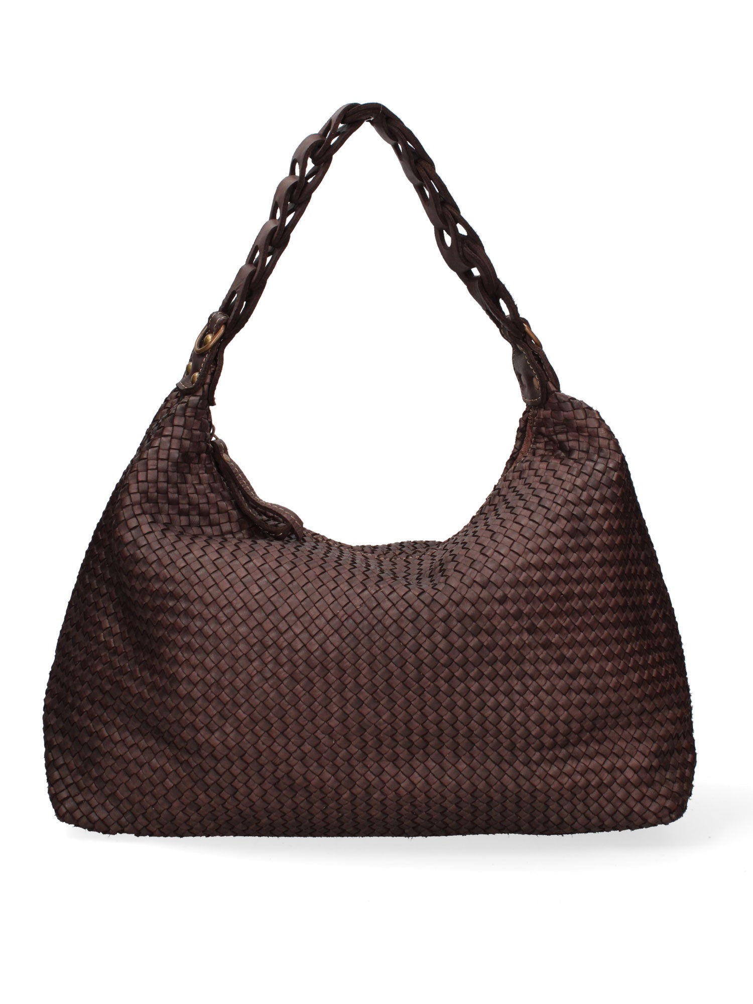 Asteria Borsa a spalla da donna Vera pelle 7799-TMORO Gave Lux