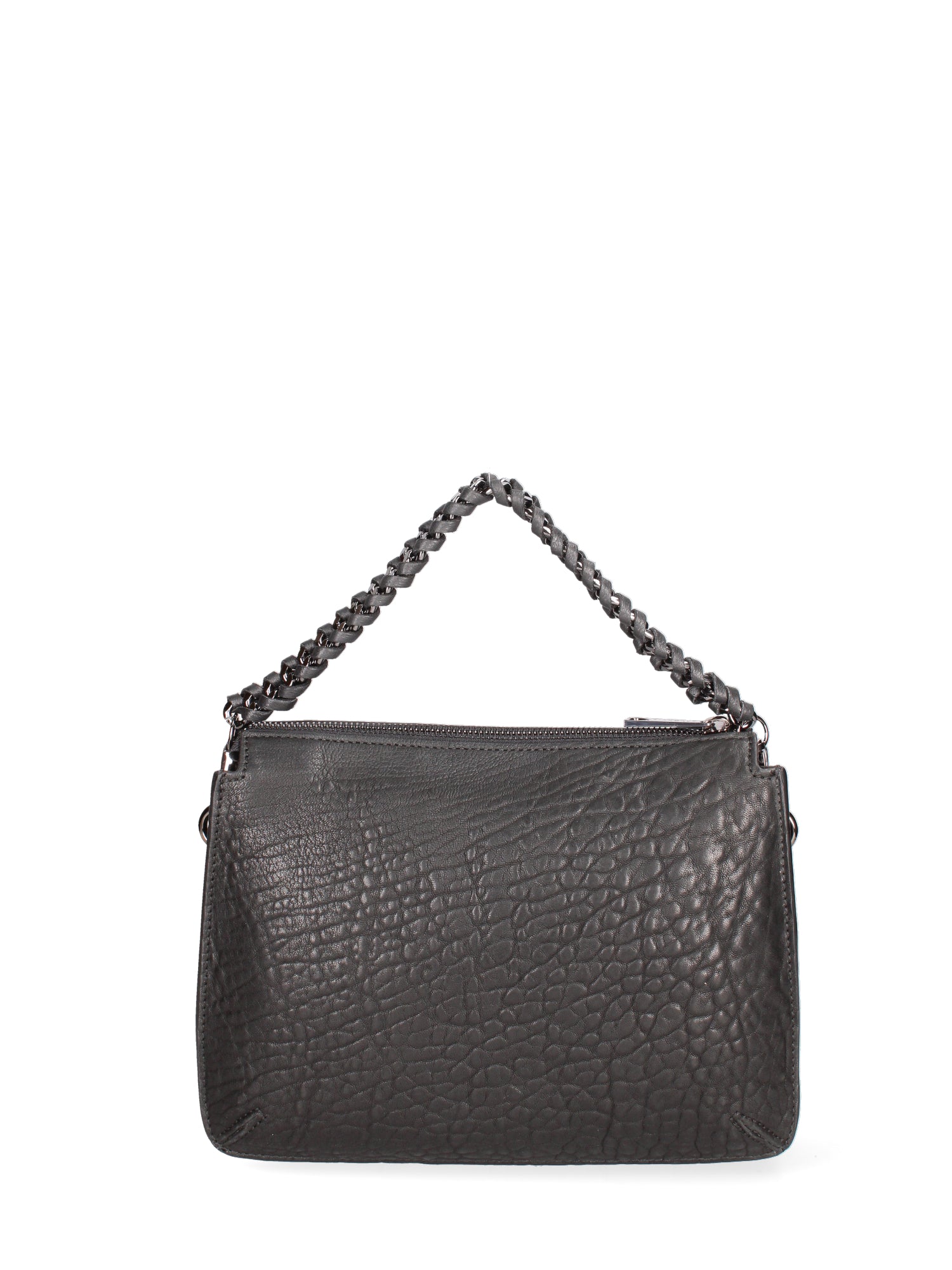Borsa a spalla da donna Vera pelle JR-W-1021-BLACK John Richmond