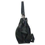 Ereba Borsa a mano da donna Made in Italy 100% pelle 3305-S24 BLU JEANS Gave Lux
