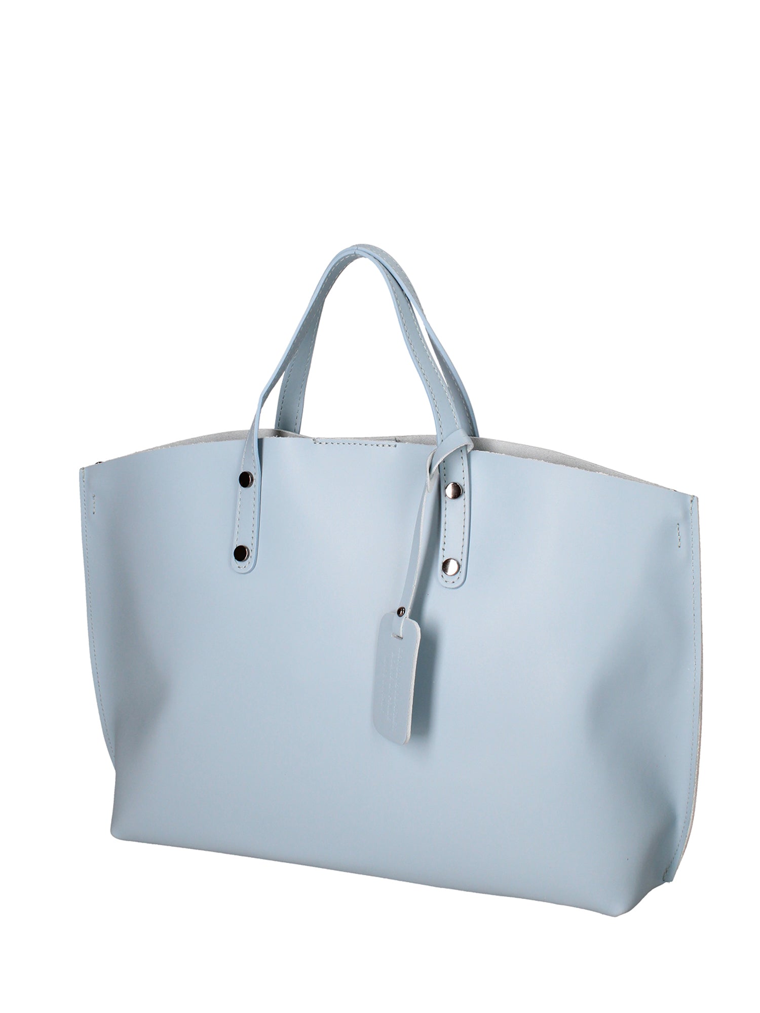 Lumena Borsa a mano da donna Vera pelle 2094-L366 CIELO Gave Lux