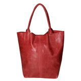 Althea Borsa a mano da donna Vera pelle 5190-024 ROSSO MEDIO Gave Lux