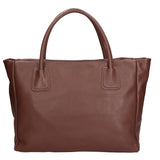 Rosalie Borsa a spalla da donna 100% pelle 06503-D223 cioccolato Gave Lux