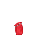 Borsa a spalla da donna Vera pelle 07141-D58 ROSSO FUOCO Viola Castellani