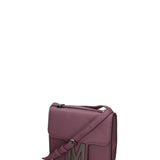 Borsa a tracolla da donna 100% PVC WEITH-DARK MAUVE Marc Ellis