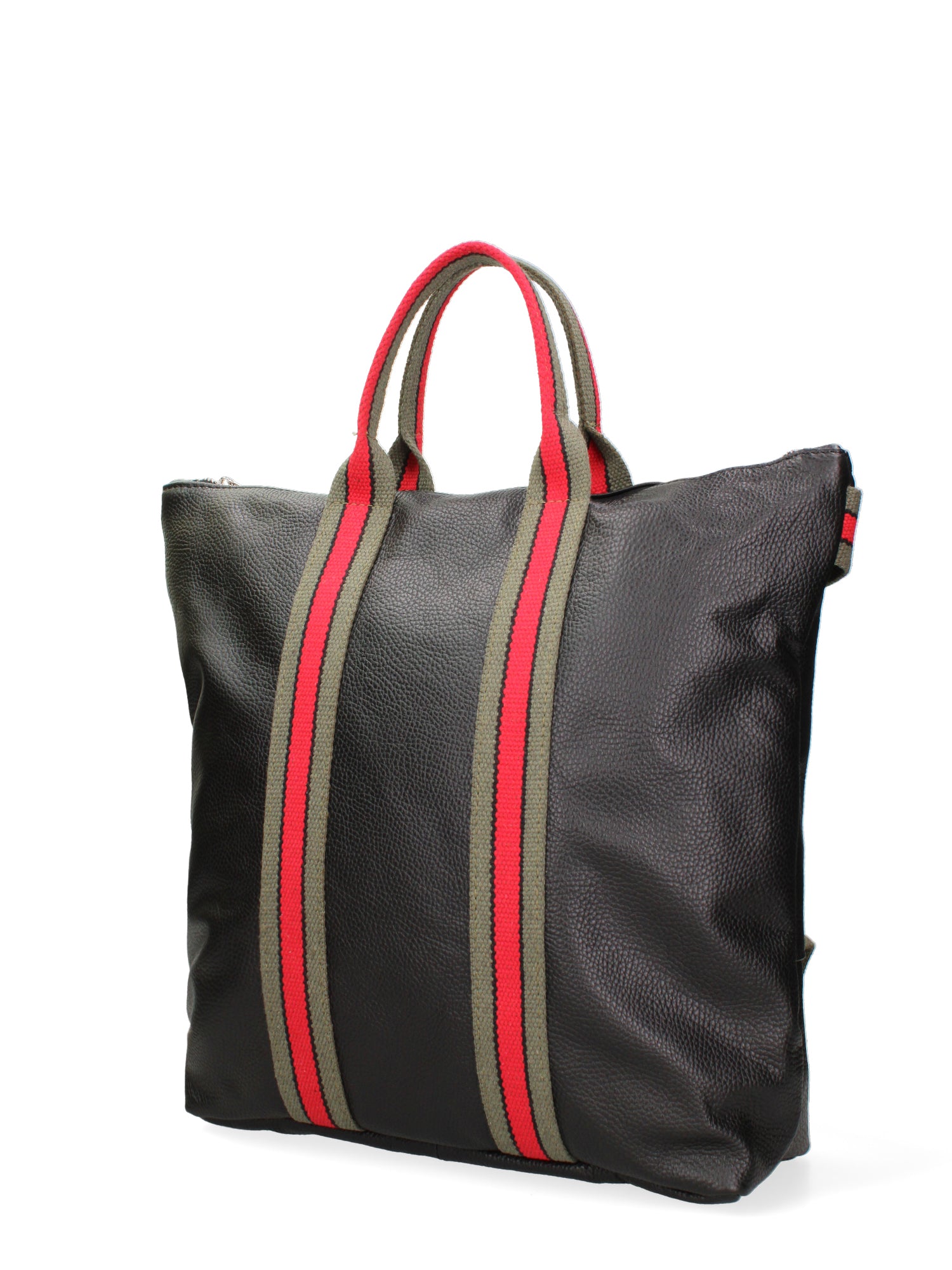 Varese Borsa a mano da donna Vera pelle 689746-D28 NERO - VERDE Gave Lux