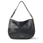 Eridana Ultra Borsa a spalla da donna 100% pelle B17222-NERO Braccialini
