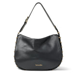 Eridana Ultra Borsa a spalla da donna 100% pelle B17222-NERO Braccialini