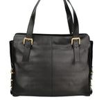 Cesena Borsa a spalla da donna 100% pelle B17221-NERO Braccialini