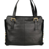 Cesena Borsa a spalla da donna 100% pelle B17221-NERO Braccialini